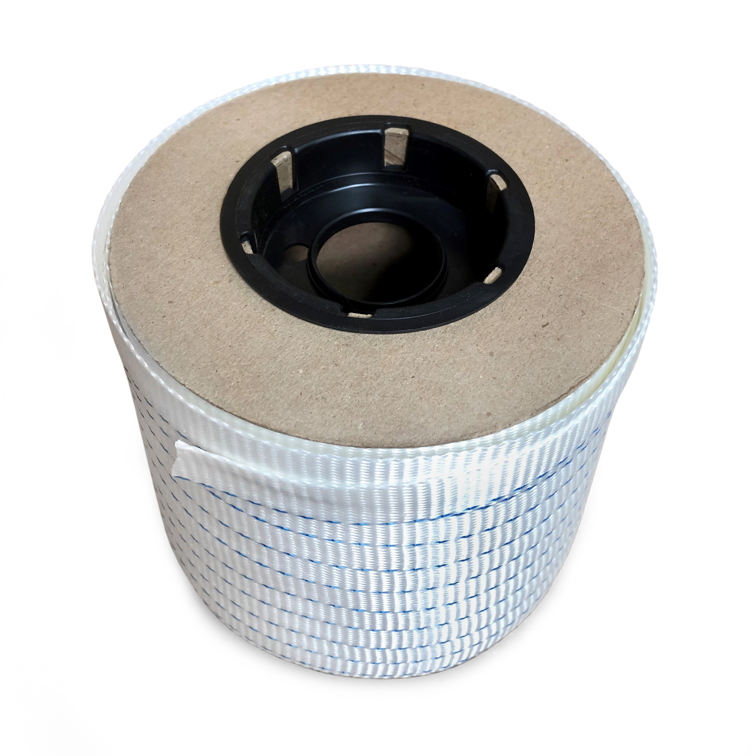 3/4" x 250' Heavy Duty Pull Tape (Mule Tape), 2400 lbs Break Strength, White 3